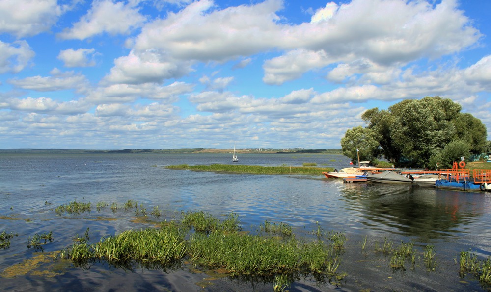 Водный простор.