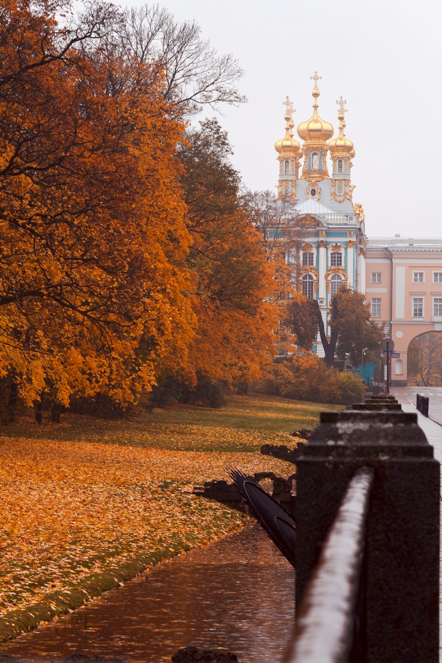 осень в Пушкине