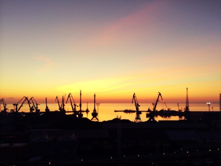 Утро в порту