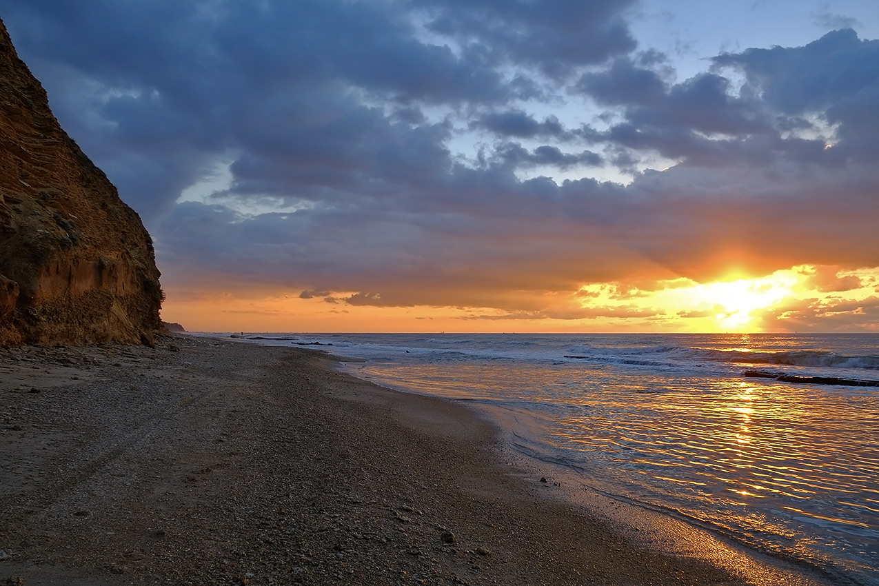 The Mediterranean Sea, Sunset