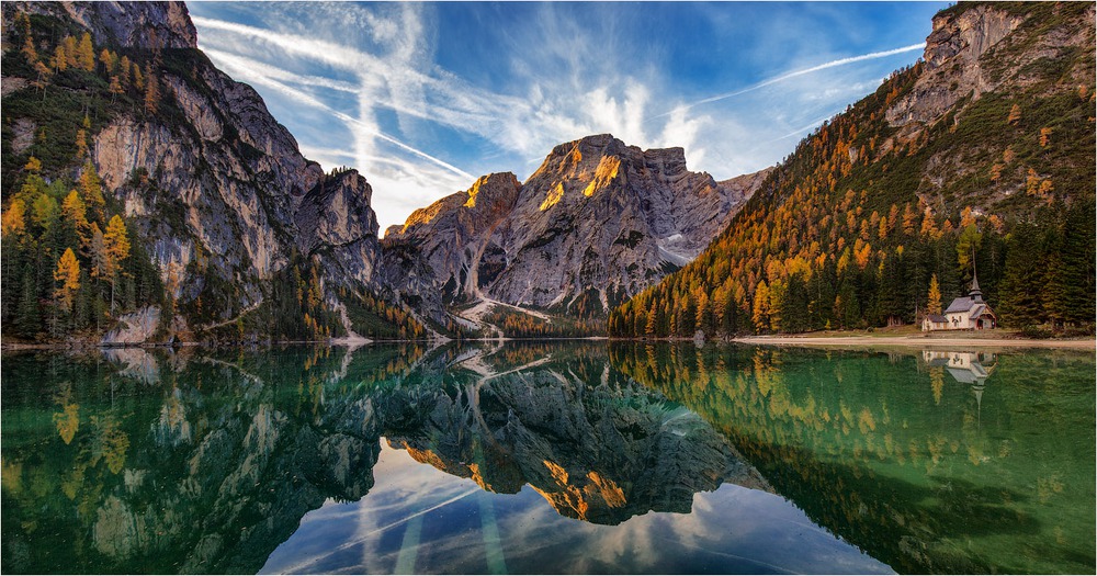 The emerald lake.