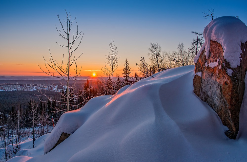 Утро в горах