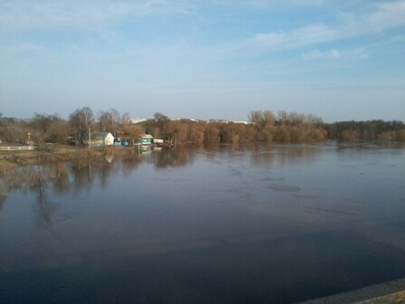 разлив Днепра