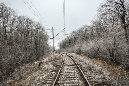 г. Железноводск, железная дорога, ведущая к жlд станции &amp;quo