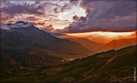 Горы Абхазии