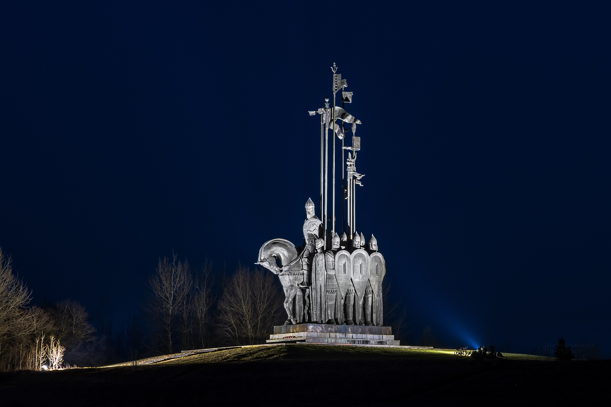 Памятник "Ледовое побоище" в Пскове