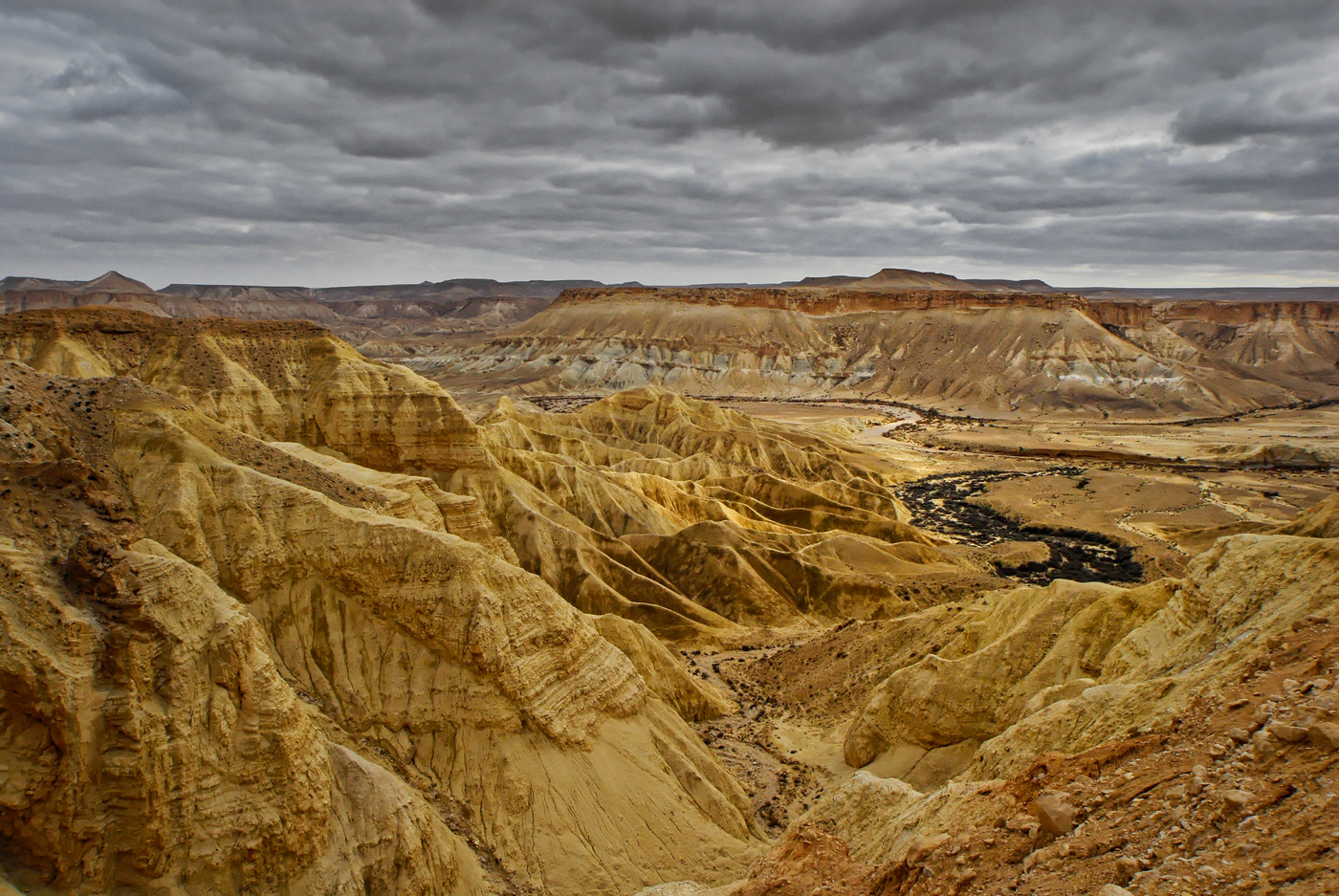 Negev desert, sunrise (01.2010 year)