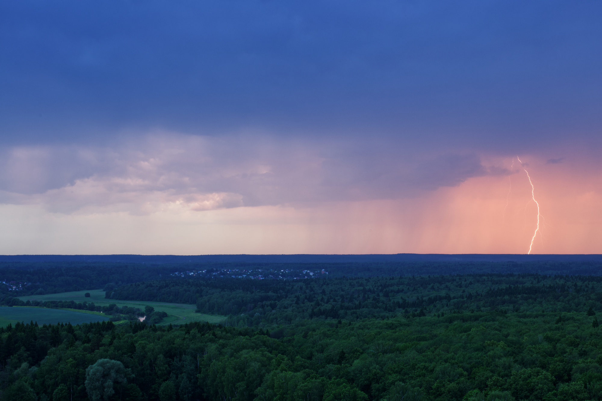 Lightning strike