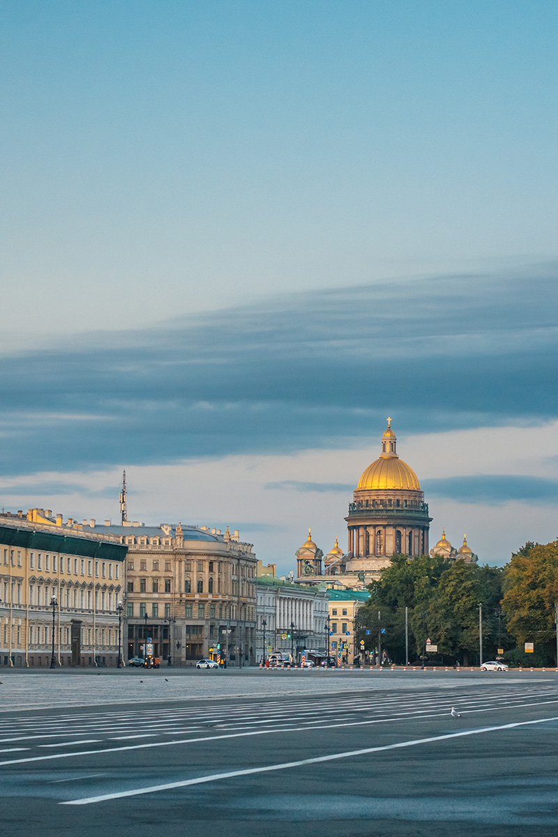 Утро в Питере