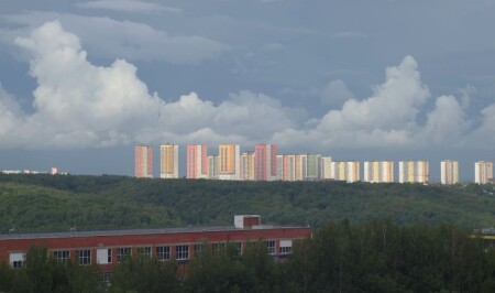 из окна