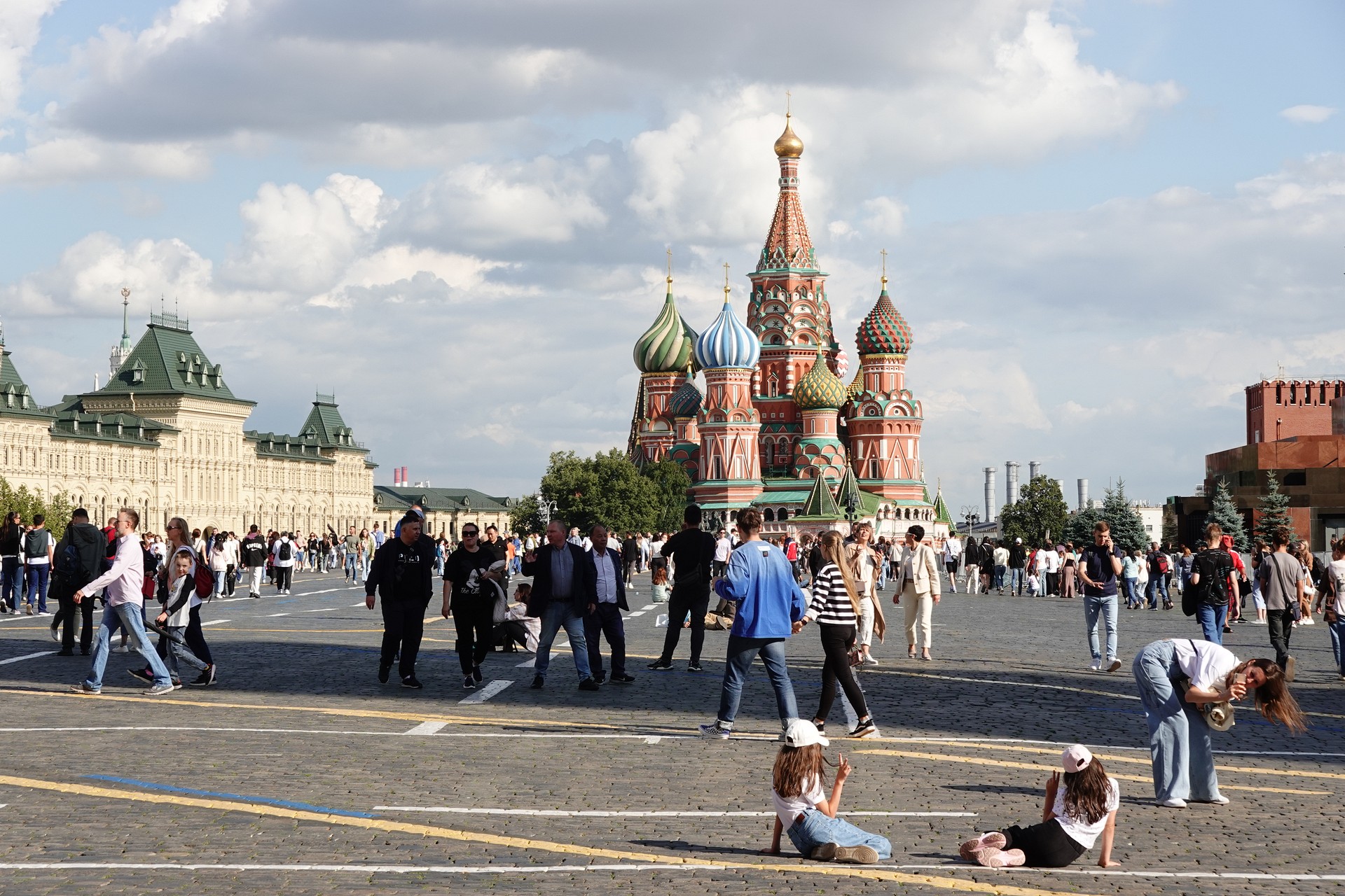 Москва. Красная площадь.