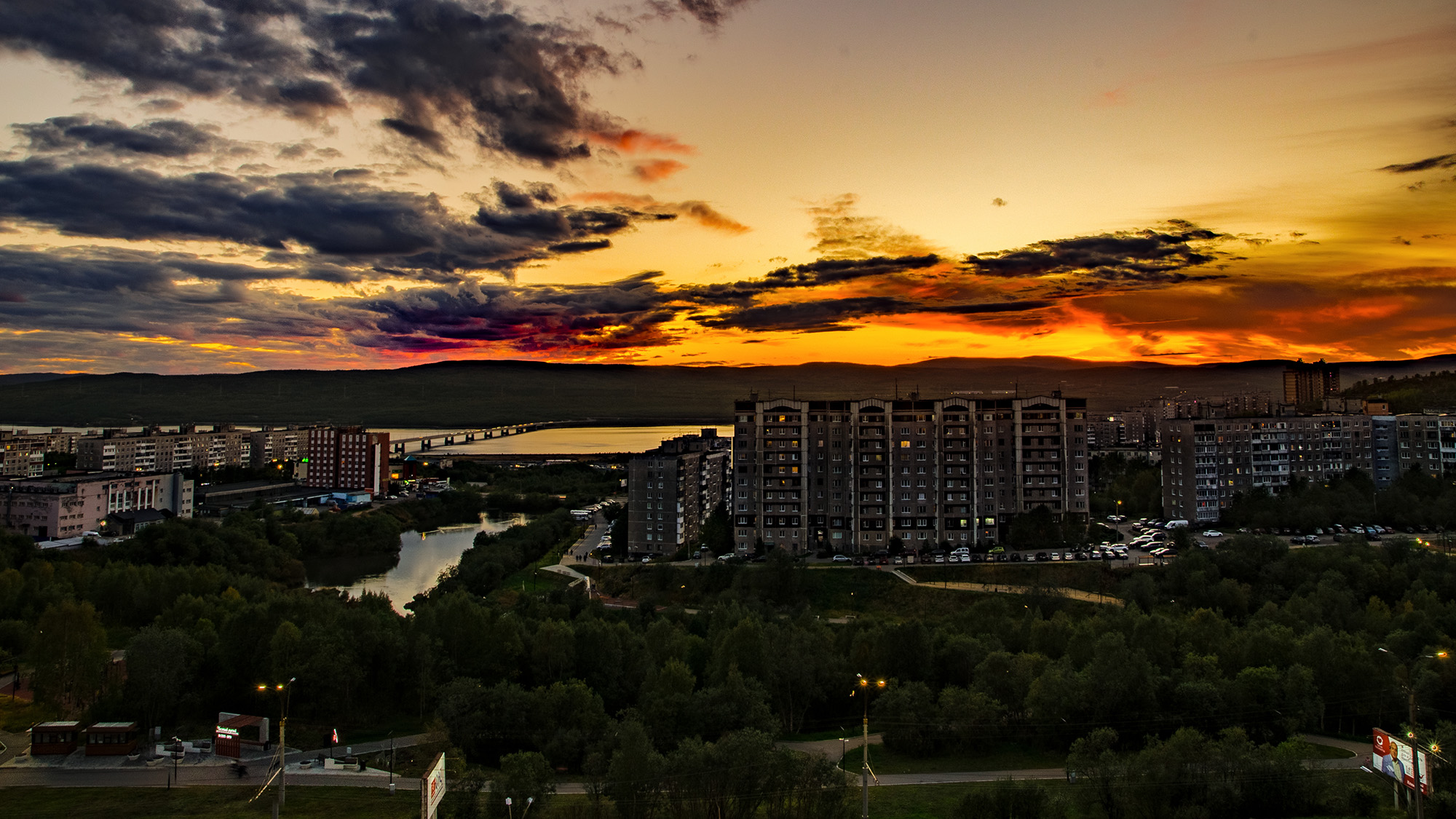 Вечерний Мурманск