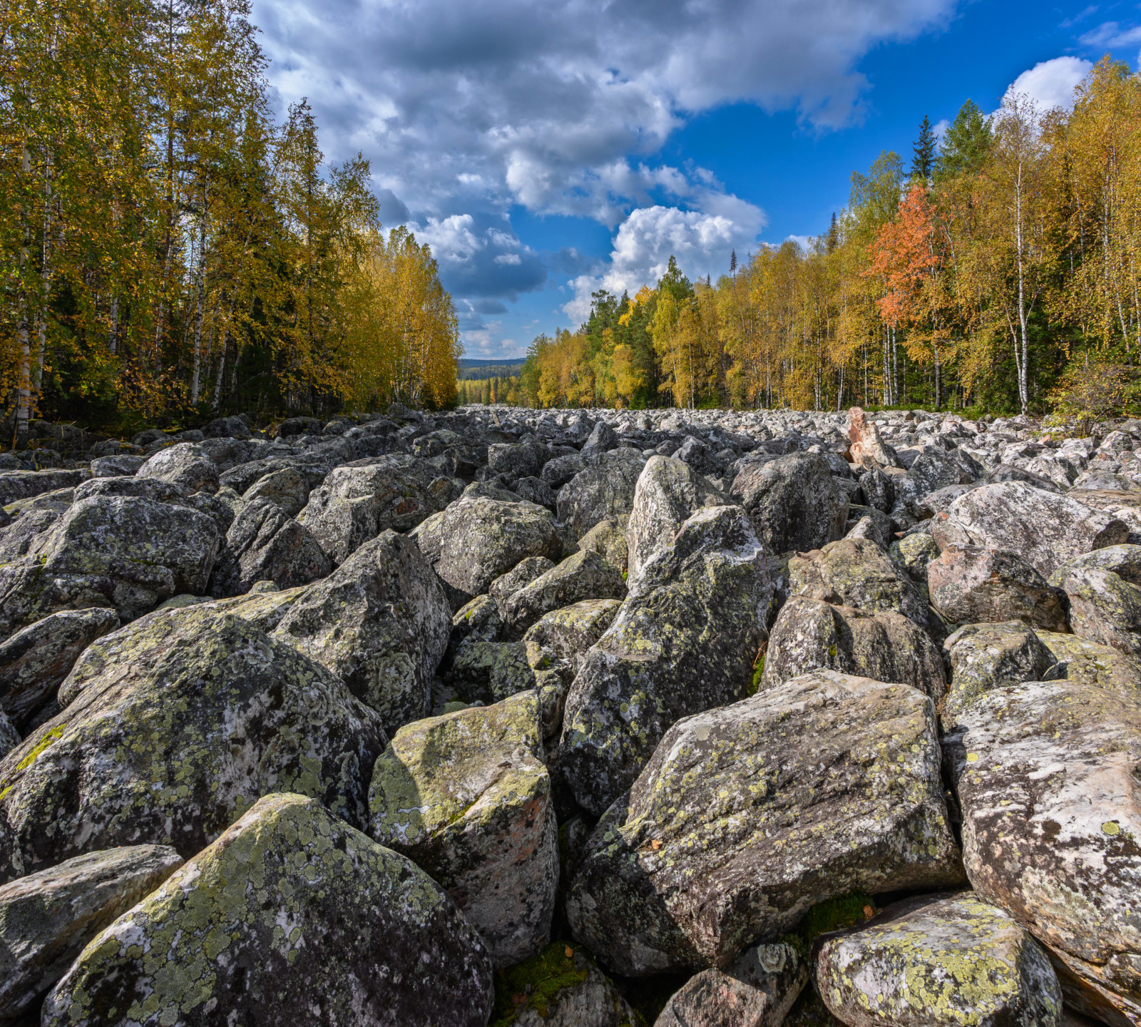 Каменная река, нац.парк Таганай.