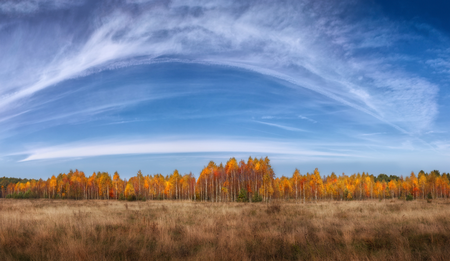 Небесная улыбка осени