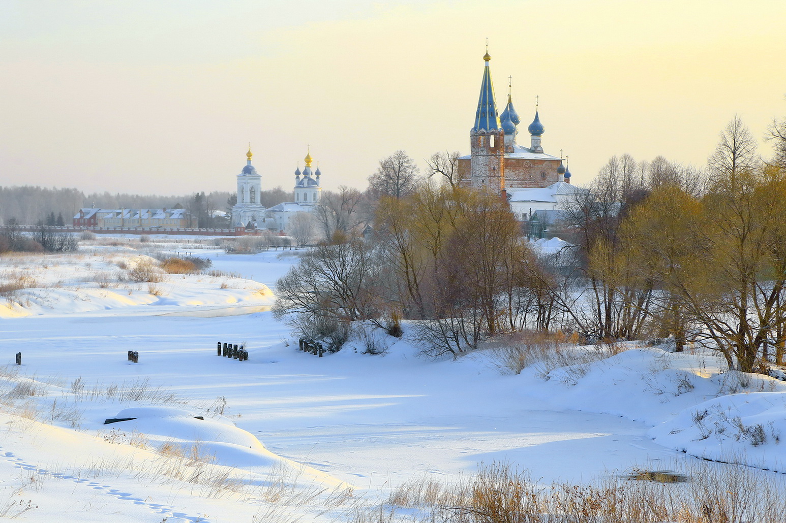  сельское утро