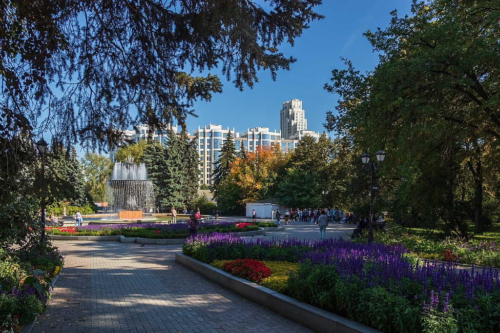 Фото.12.09.2024. Екатеринбург. Дендрарий на 8-е Марта