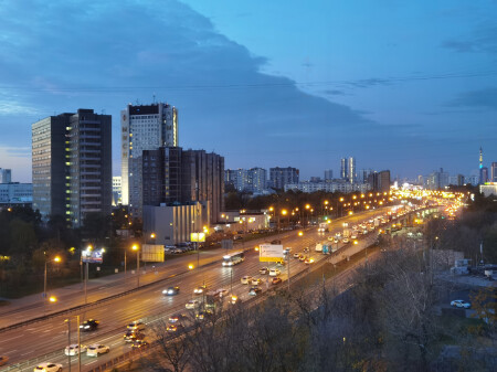 Огни большого города
