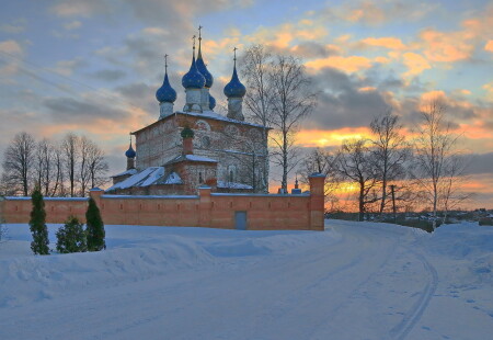 на закате дня