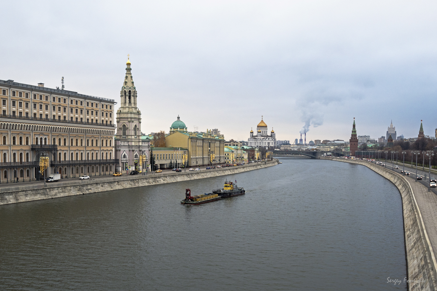 Вид с Большого Москворецкого моста