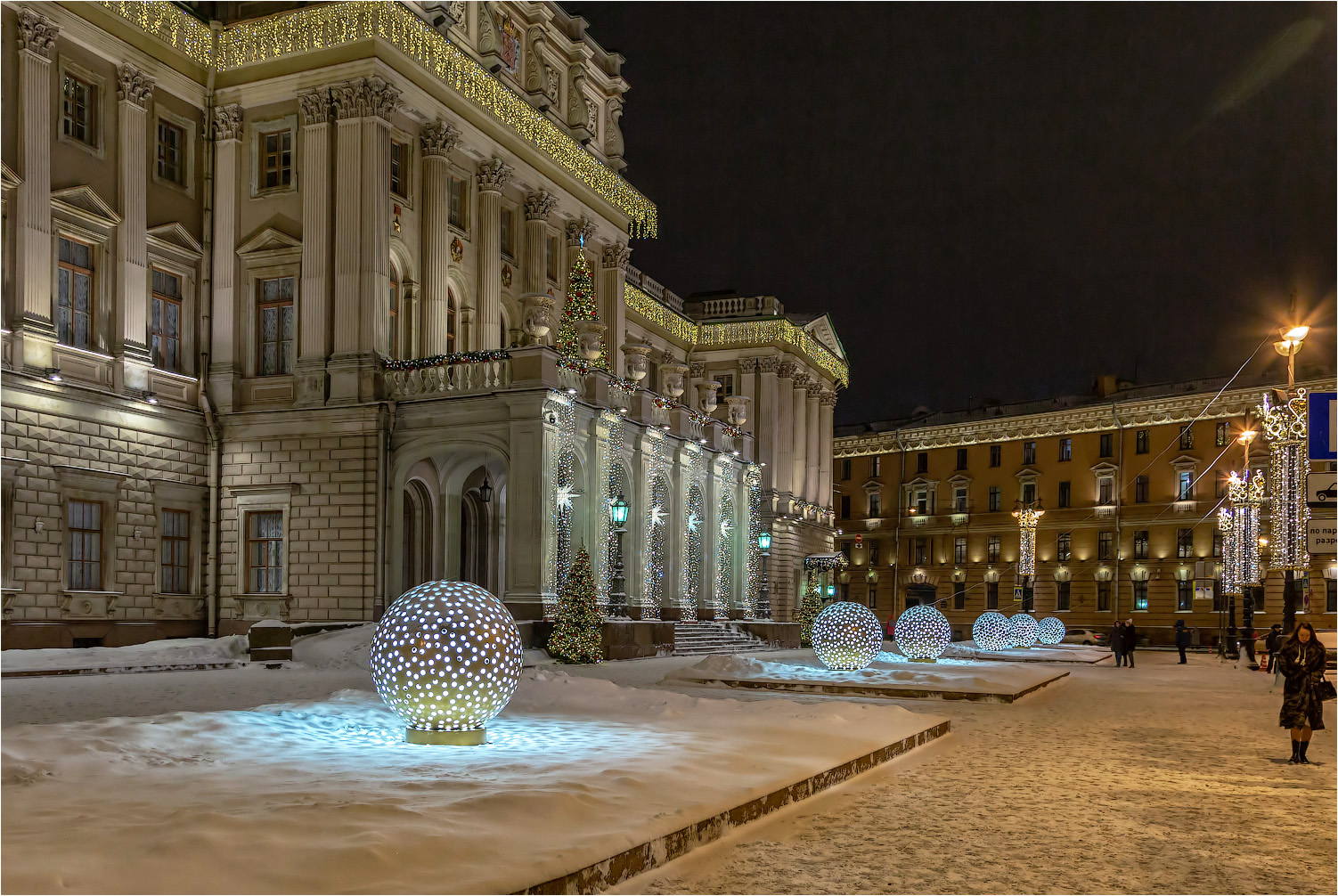 Новогодний Петербург