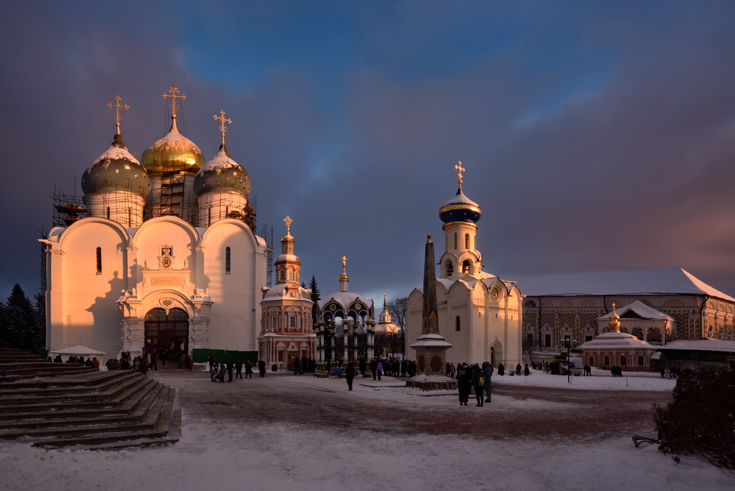 В Свято-Троицкой Сергиевской Лавре