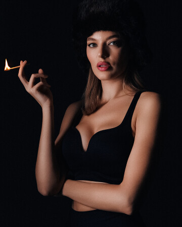 Ушанка без снега