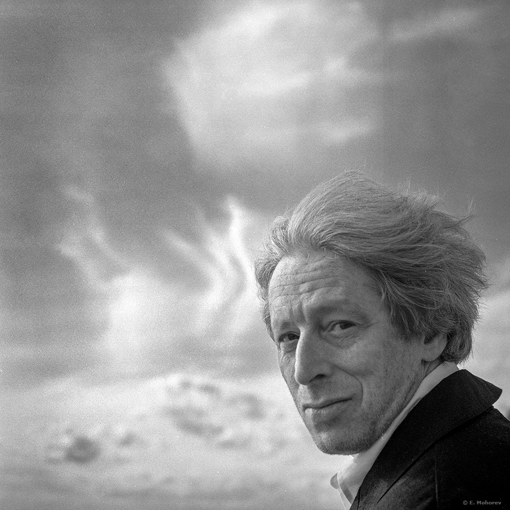 Композитор Леонид Десятников. Финский залив, Репино, 2005.