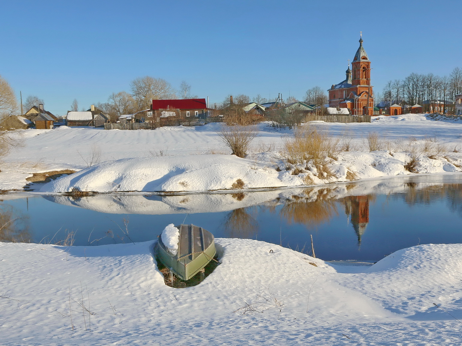 сельский пейзаж