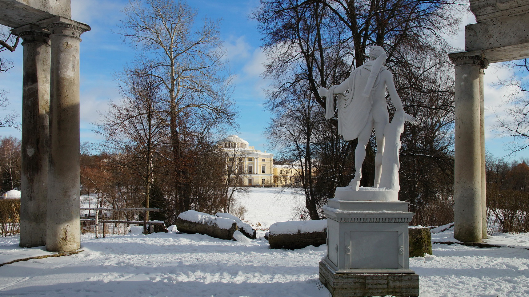 В Павловском парке