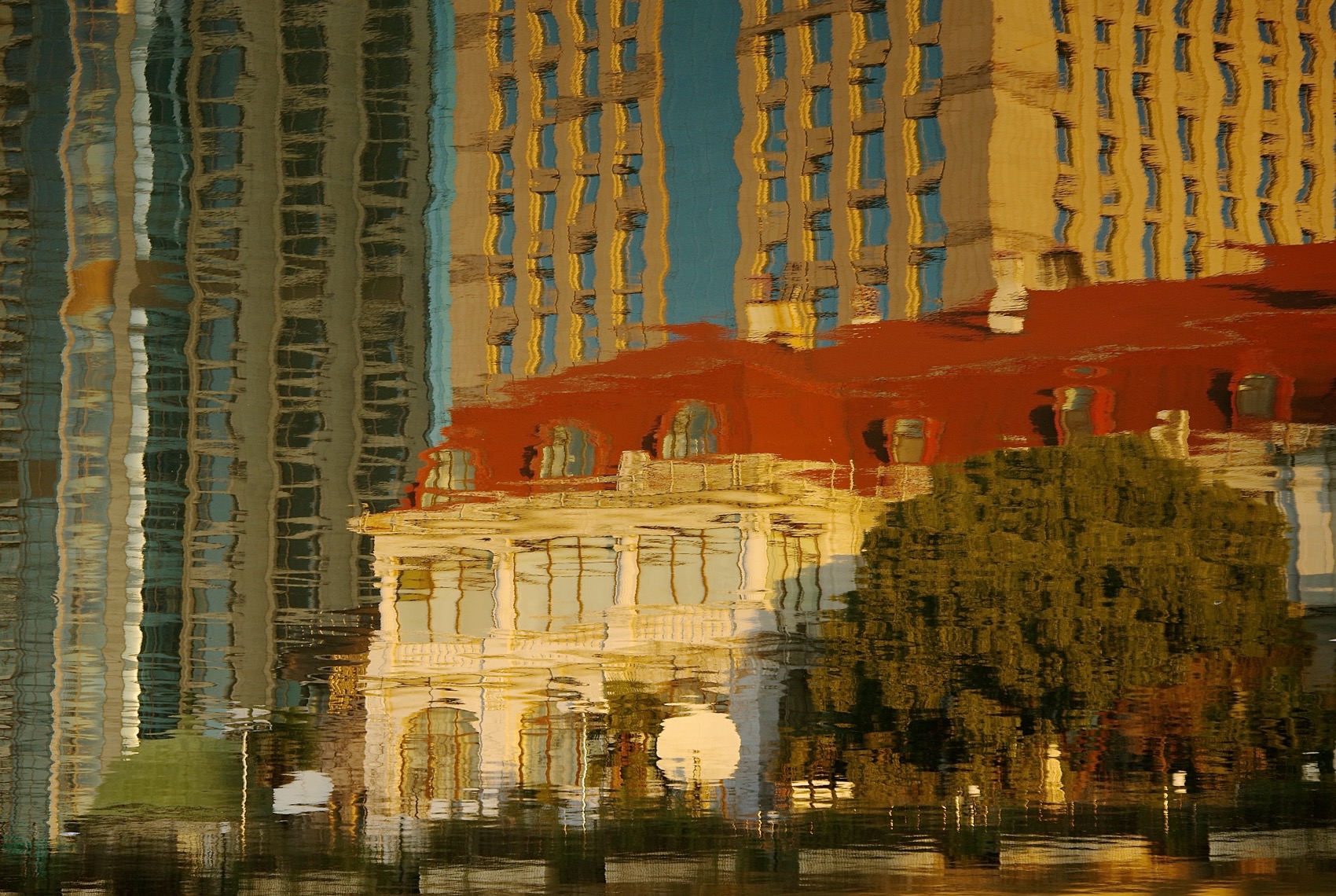 Городская акварель