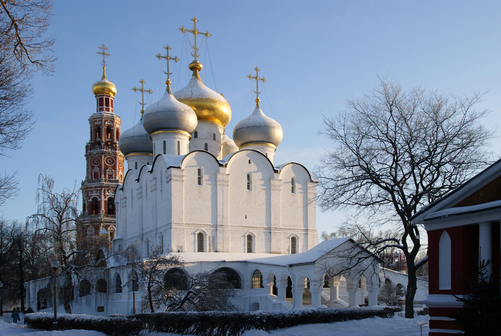Собор Смоленской иконы Божией Матери. Новодевичий монастырь.