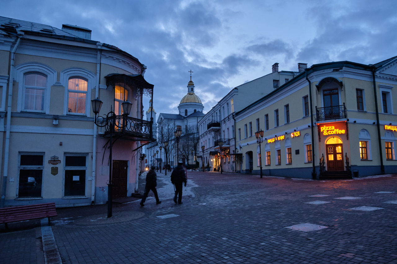 Сумерки в городе