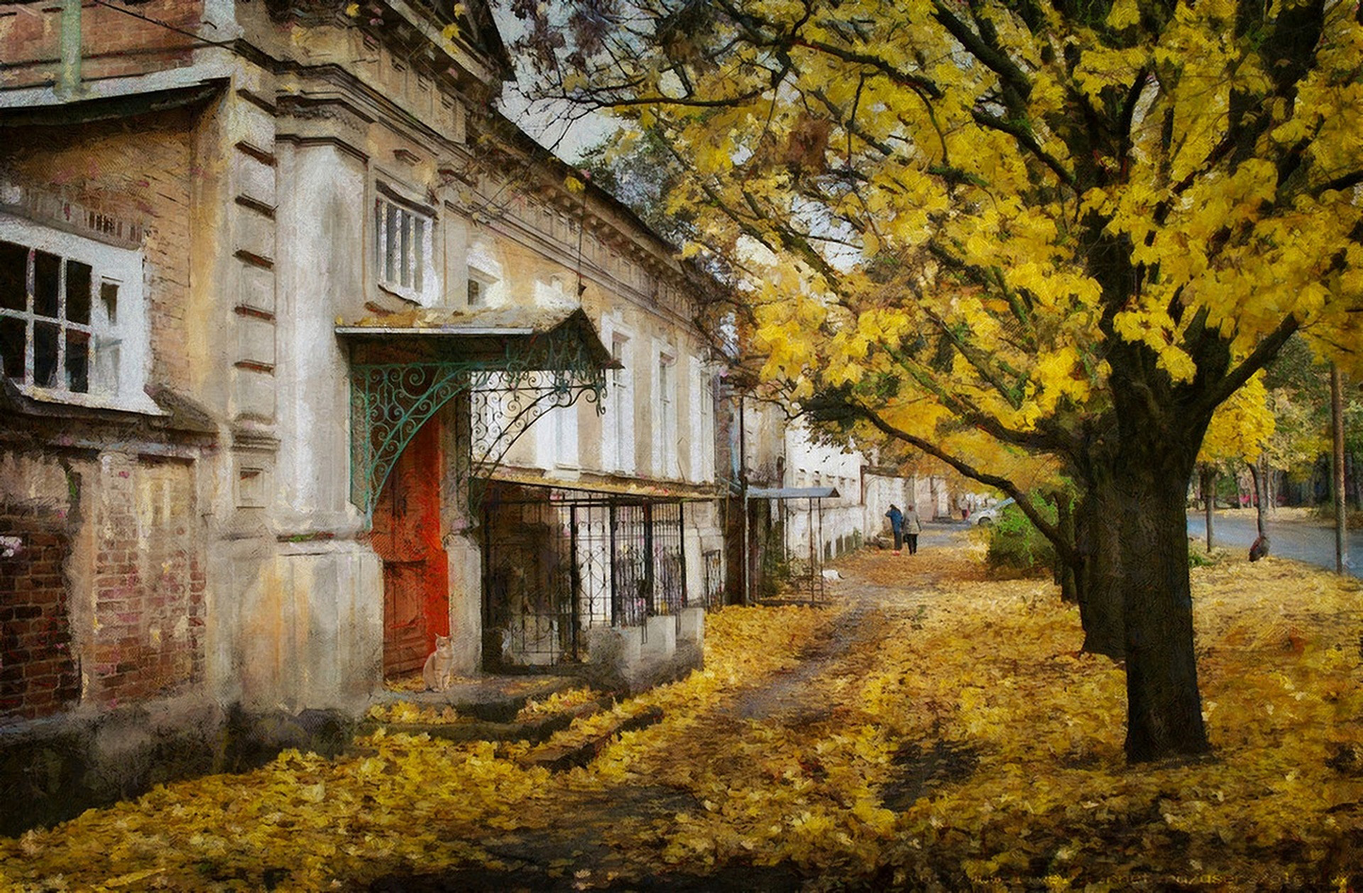 Старый город. Осень.
