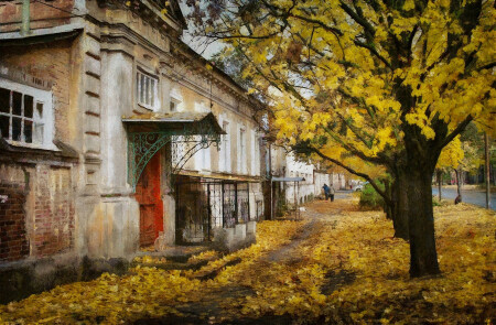 Старый город. Осень.