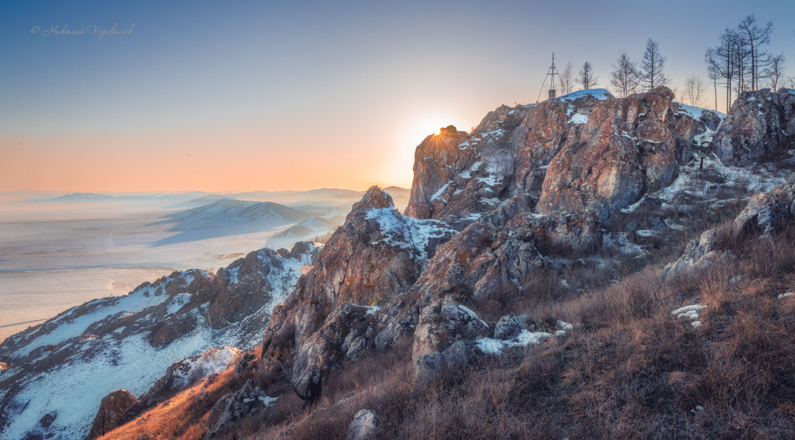 На вершине Амоги.