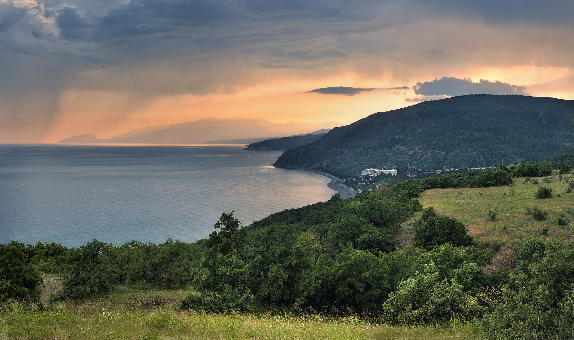 Панорама Канакского залива.