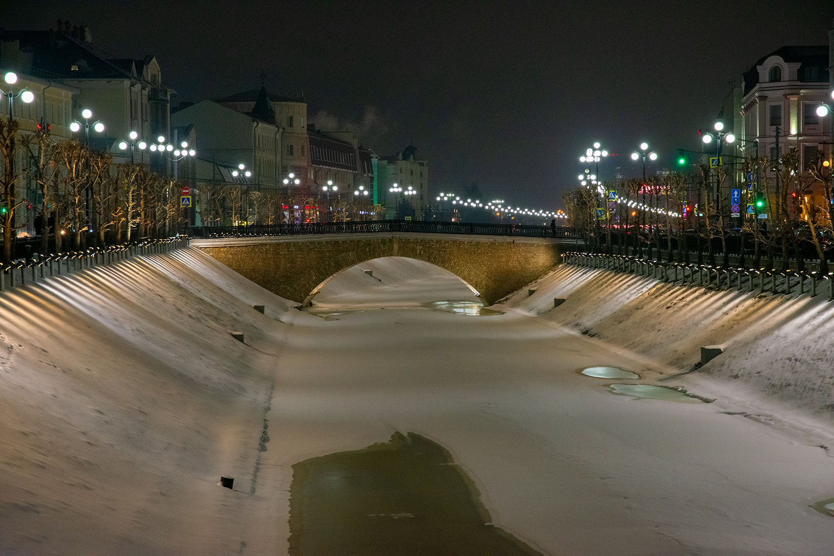 Вечерний мост