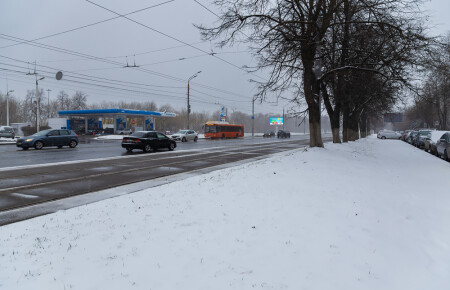 Снежный апрель