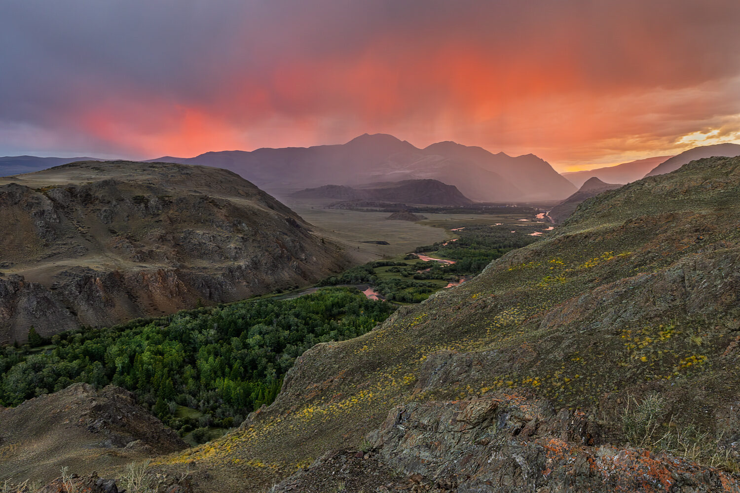 Altai fire