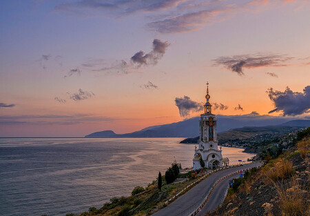 Вечер в Крыму.