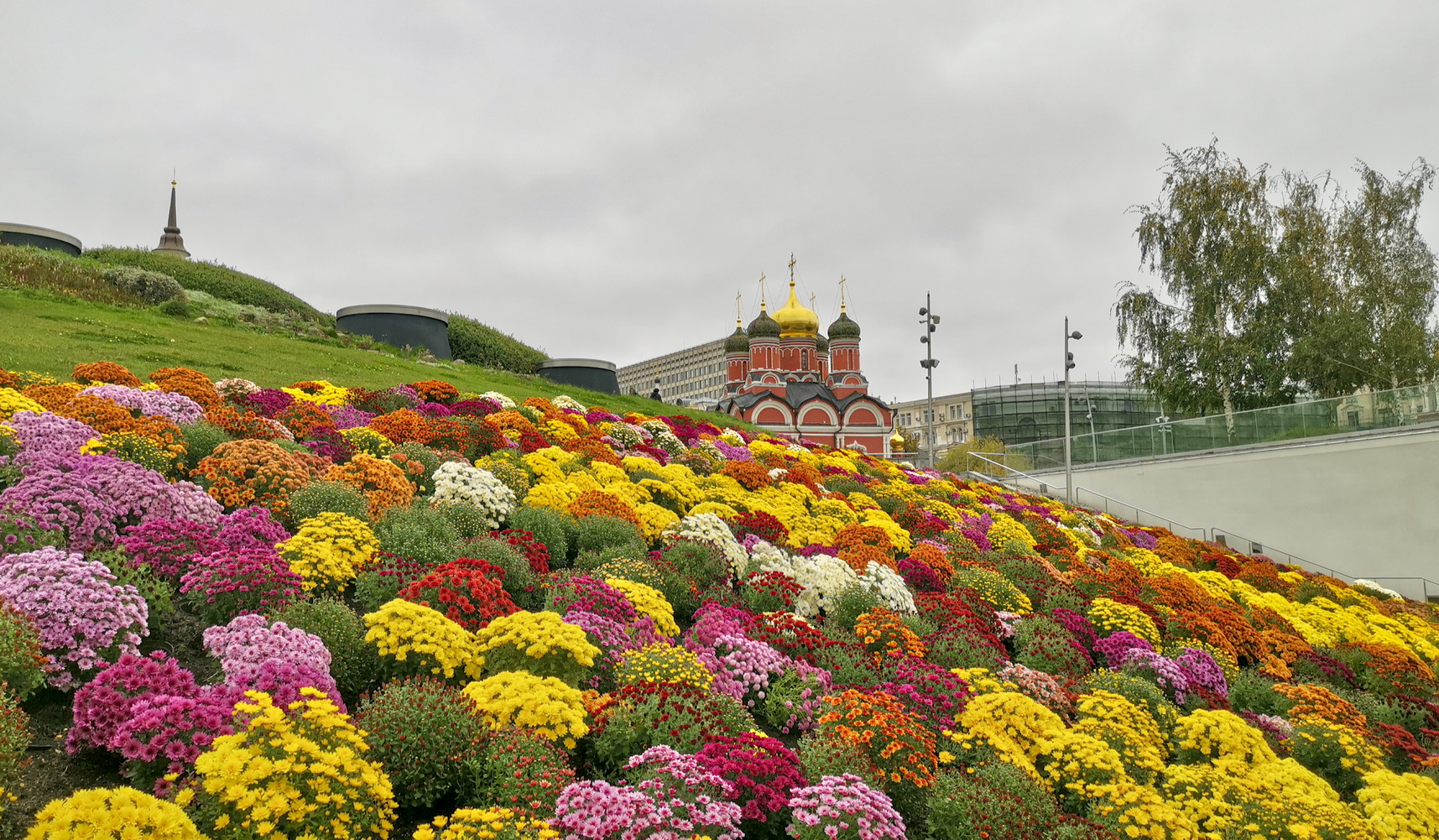 осень в Зарядье