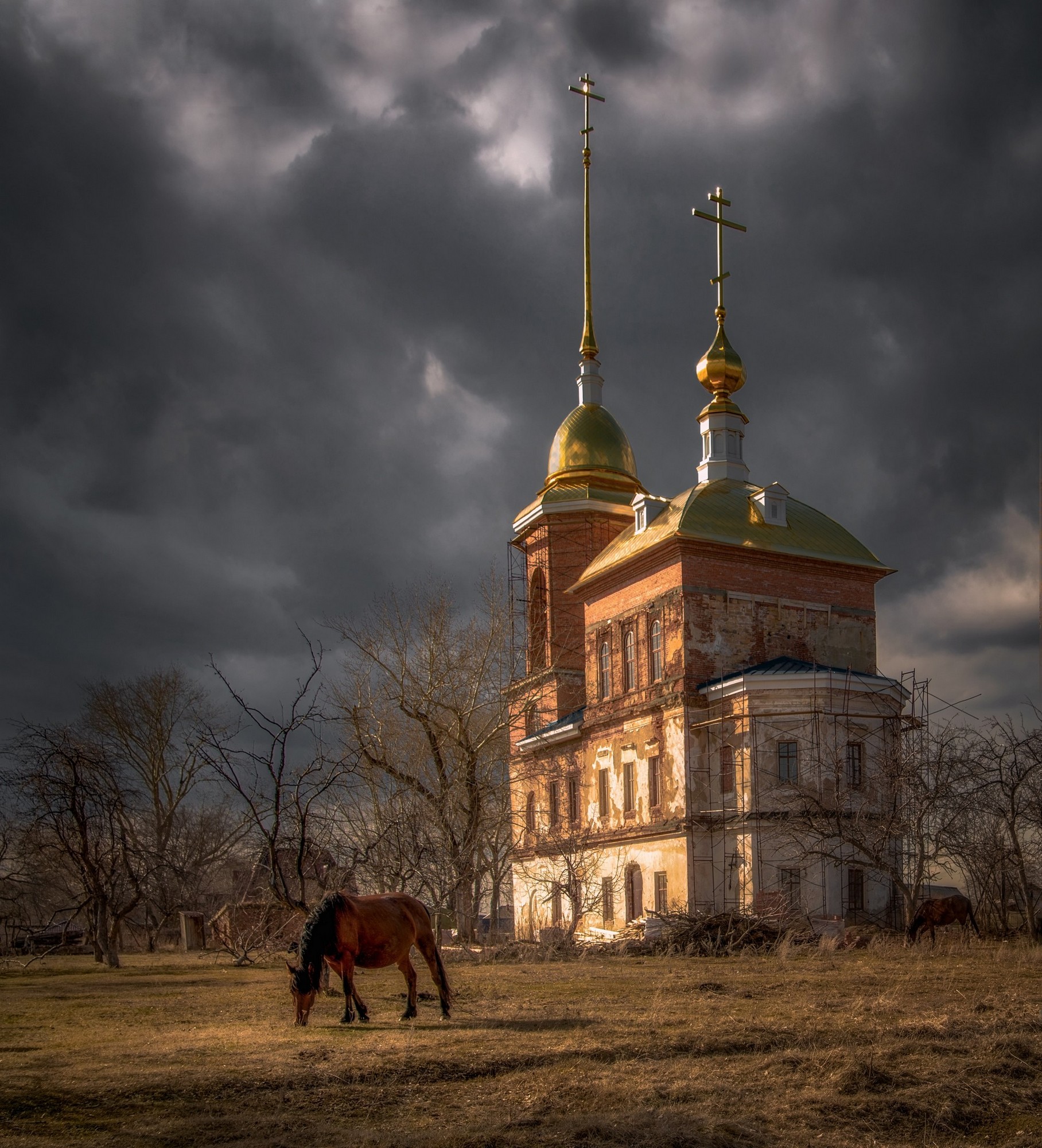 церковь Рождества Пресвятой Богородицы с.Кузнецкое Челябинская область.