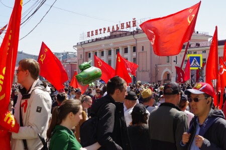 Флаги страны Победителя.