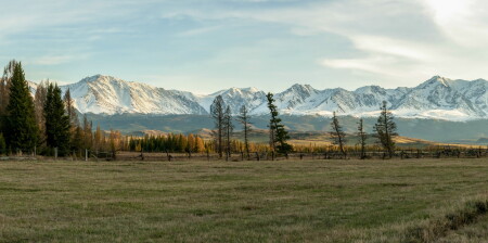 майский закат в Курае