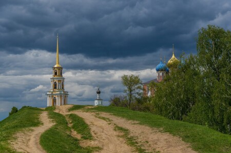 Вал Рязанского кремля