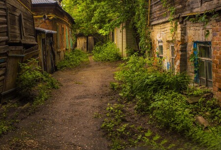 Старый двор из детства