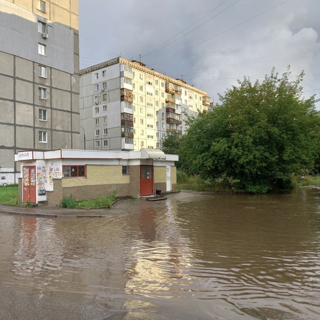 После грозы