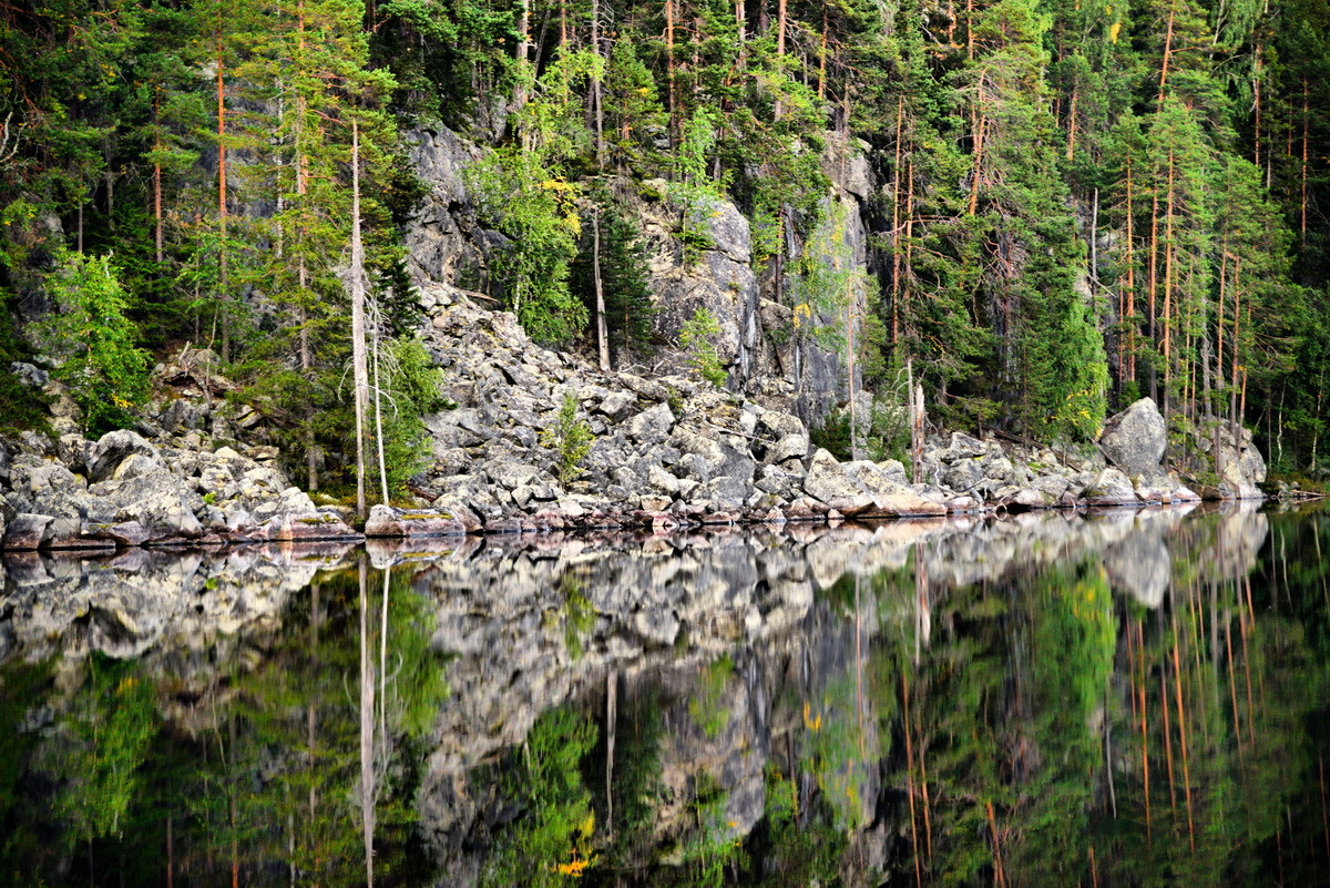 Карелия, озеро Пизанец