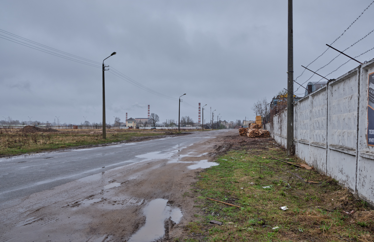 Дождь на окраине