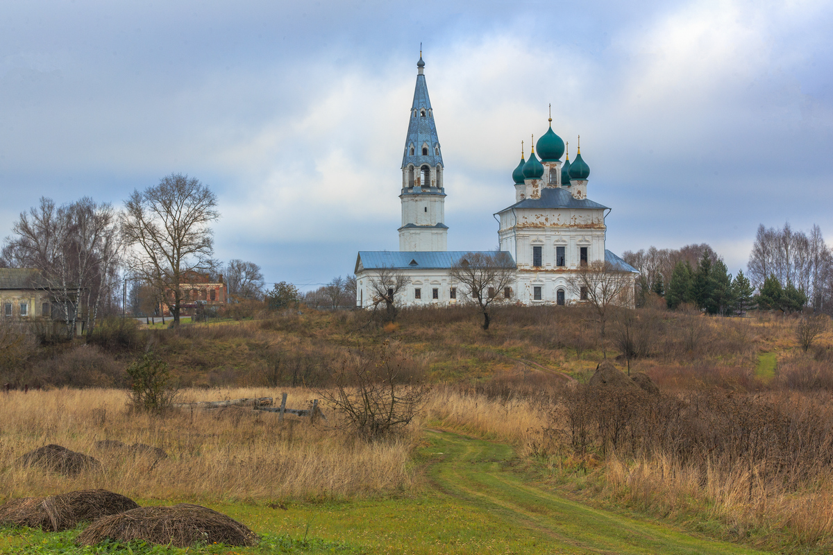 Поздней осенью в д. Осенево